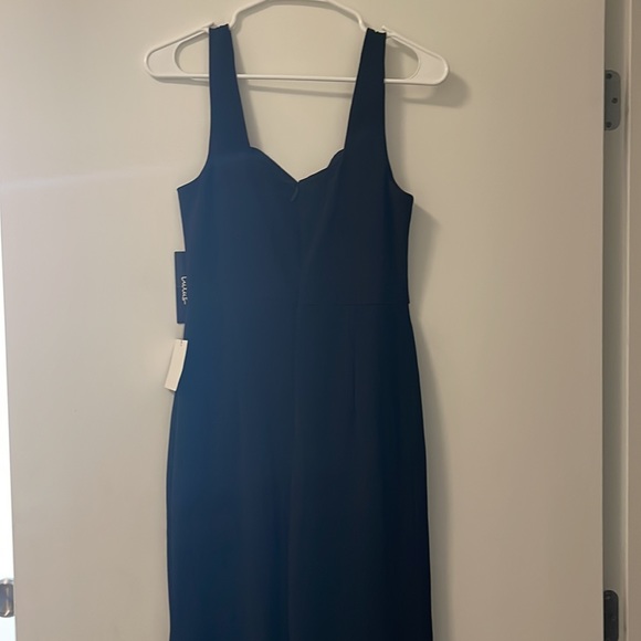 Lulus Black Full Length Gown - Picture 4 of 4